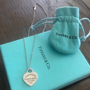 Tiffany & Co. Heart Tag Pendant Necklace